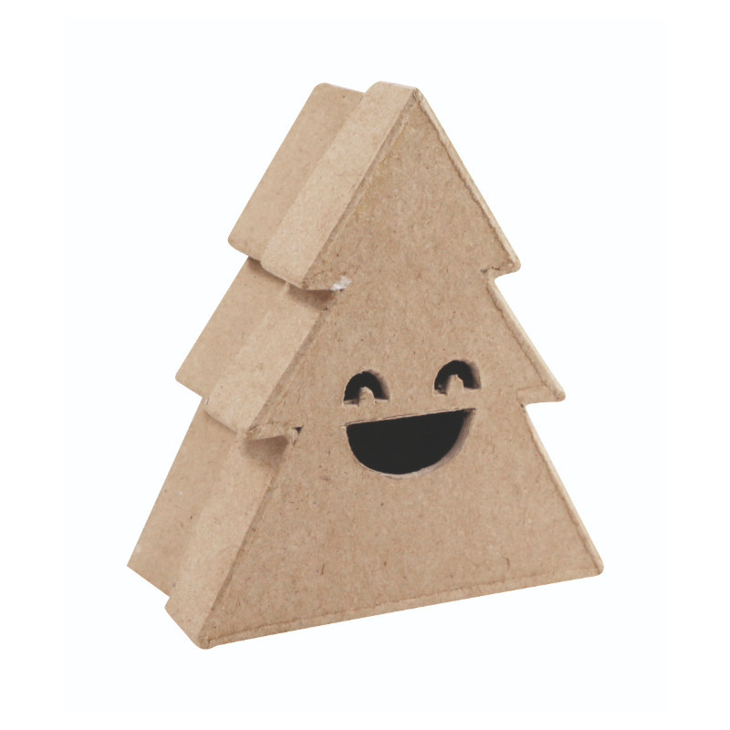 Boîte sapin sourire