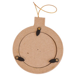 Cadre boule de noel