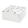 Boîtes blanches en carton