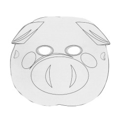 Masques pré dessinés animaux