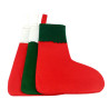 Chaussette de noël en feutrine