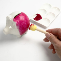 Tirelire en porcelaine