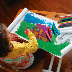 Rouleau de kraft blanc