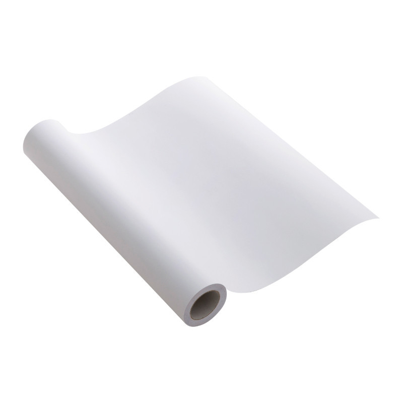 Rouleau de papier blanc adhésif Rouleau de papier blanc adhésif
