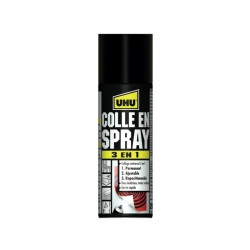 Colle en spray 3 en 1