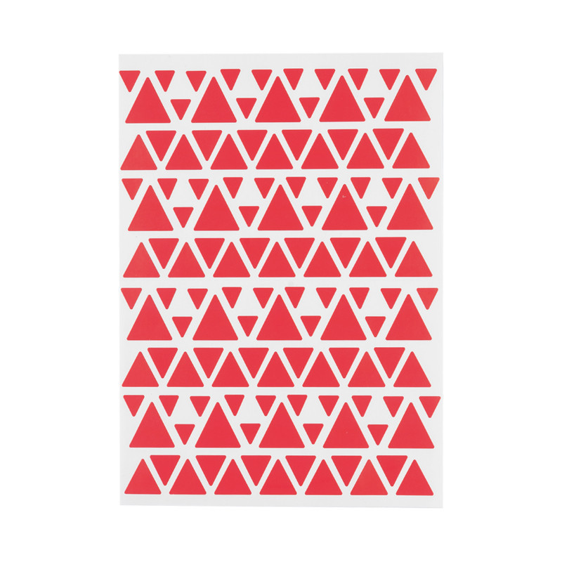 Gommettes triangulaires