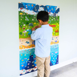 La fresque des gommettes
