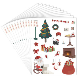 Gommettes 3D noël