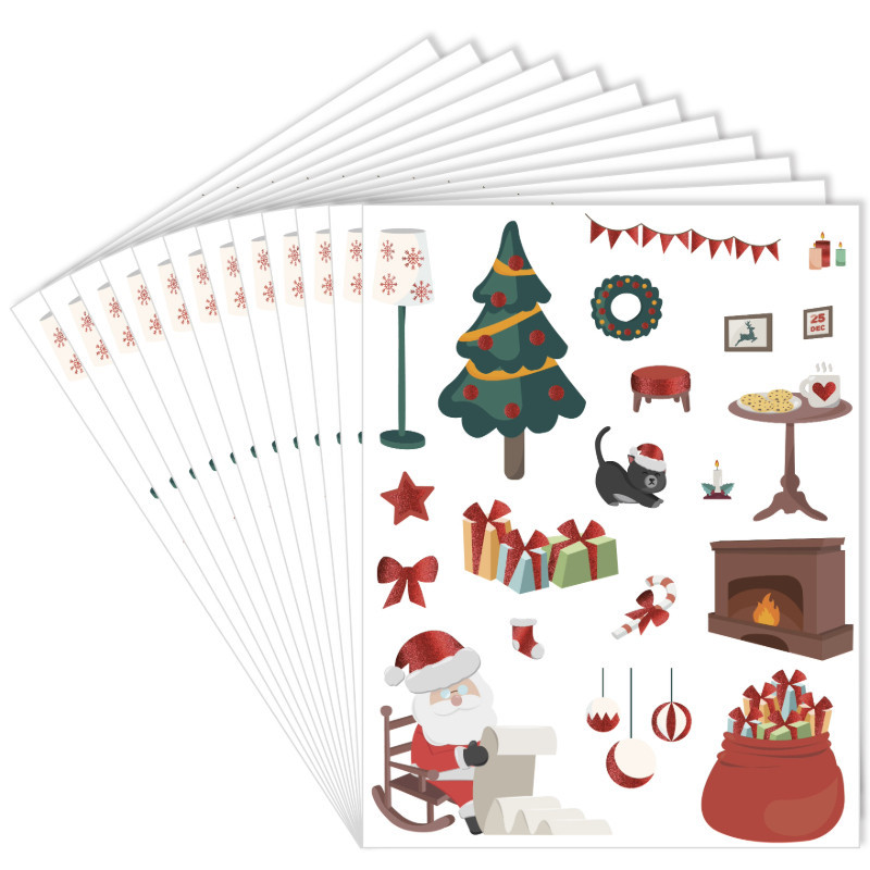 Gommettes 3D noël