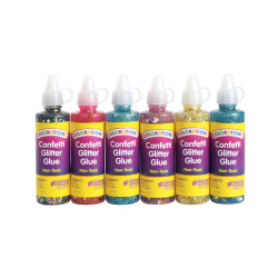 Confetti glitter glue