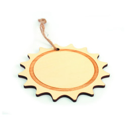 Soleil en bois