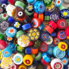 Mosaïque de verre assortie
