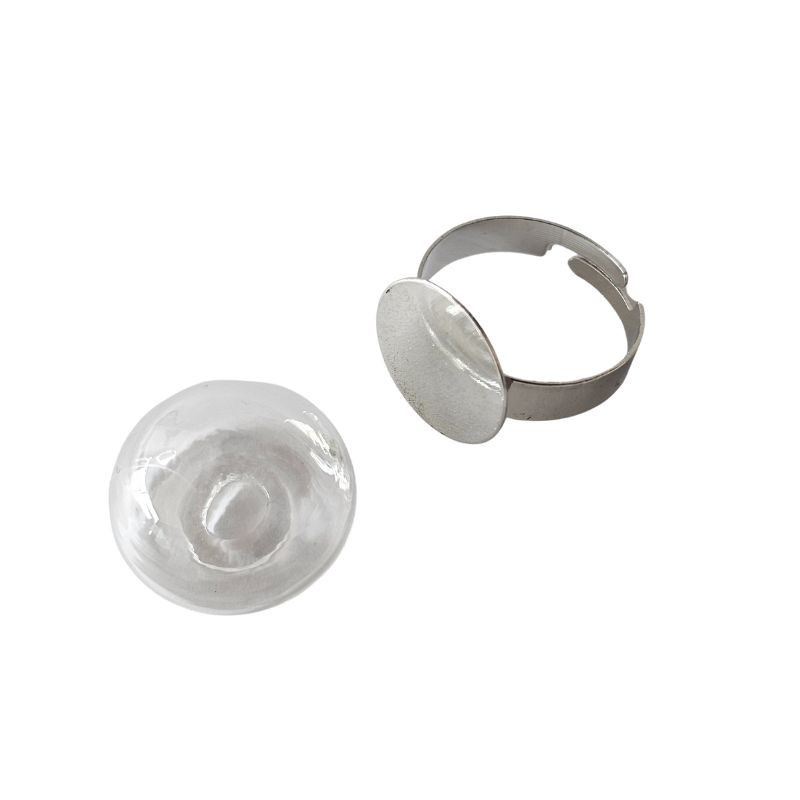 Bague demi-globe Bague demi-globe