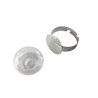 Bague demi-globe