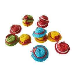 Mini-chapeau paille