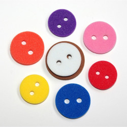 Boutons en caoutchouc souple