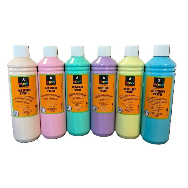 Peinture acrylique Ogeo pastels