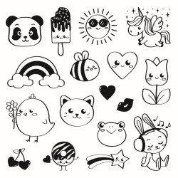 Stampo funny kawaii