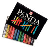 Pastels huile panda