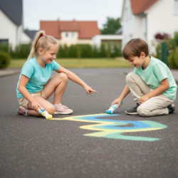 Rouleaux peinture craie