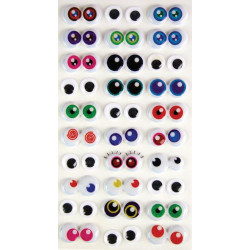 Yeux mobiles 3D