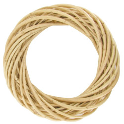 Couronne osier naturel