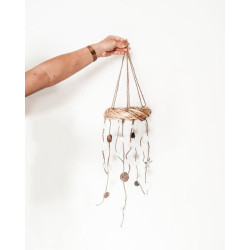 Couronne osier naturel