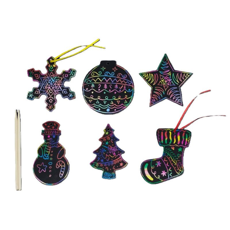 Carte à gratter Noël