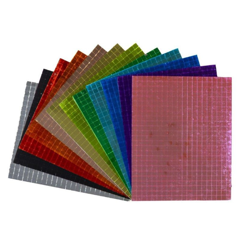Mosaïque miroir couleur