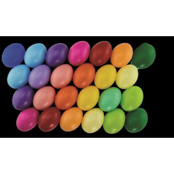 Œuf plastique couleur