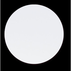 Carton toilé rond