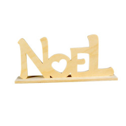 Mot Noël bois