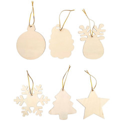Formes noel à suspendre