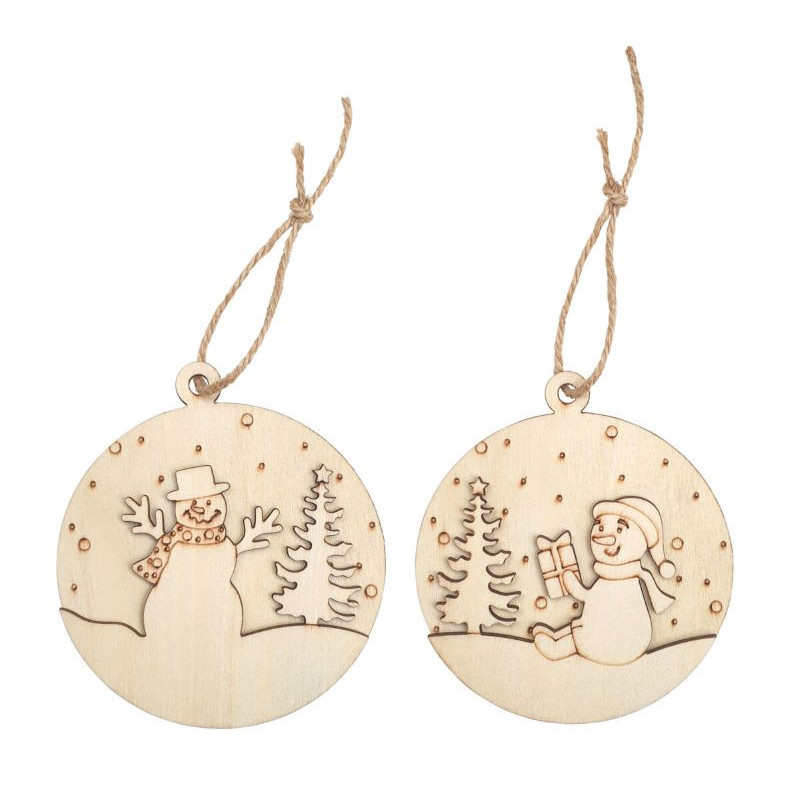 Boules bonhomme de neige