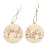 Boules bonhomme de neige