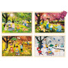 Puzzles les 4 saisons
