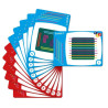Planches sensorielles avec lacets