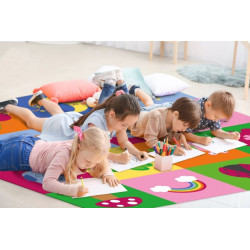 Tapis route polyestere