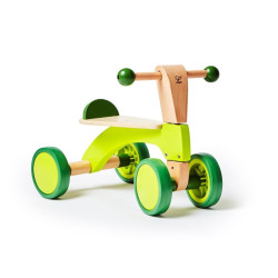 Porteur vert en bois
