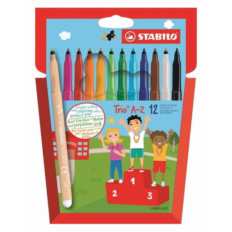 Feutres pointe fine Trio A-Z