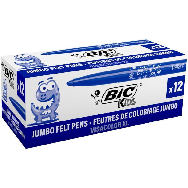 Feutres pointe extra-large Visacolor unicolores