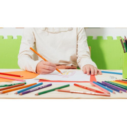 Crayons de couleur évolution
