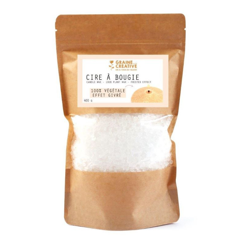 Cire effet givré