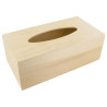 Boite à mouchoirs bois