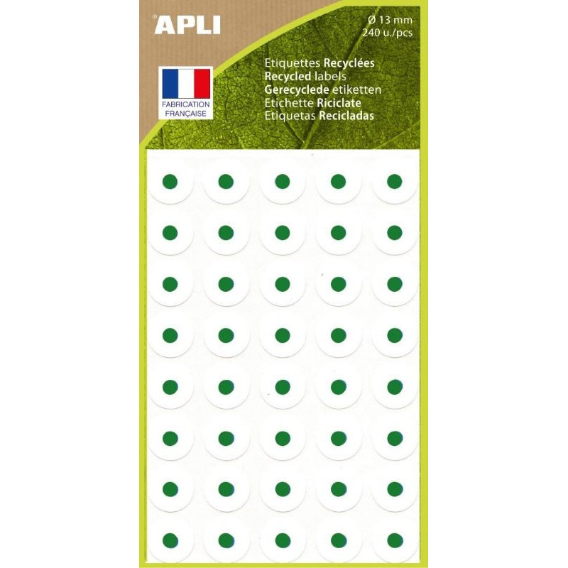 Œillets recyclés