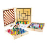 Coffret multijeux en bois