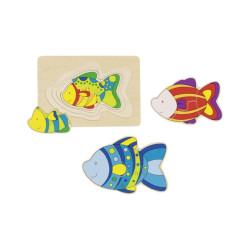 Puzzles multi couches