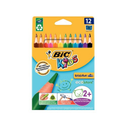 Crayons de couleur évolution triangle