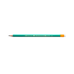 Crayons noirs évolution bout gomme