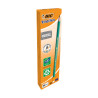 Crayons noirs évolution bout gomme
